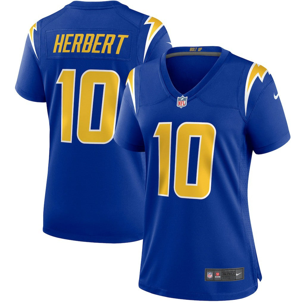 NFL Los Angeles Chargers Justin Herbert  Women's Game Jersey