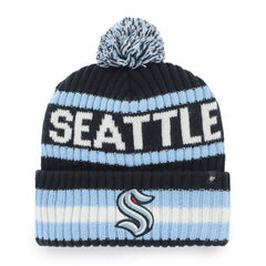 Seattle Kraken '47 Bering Cuffed Knit Hat with Pom