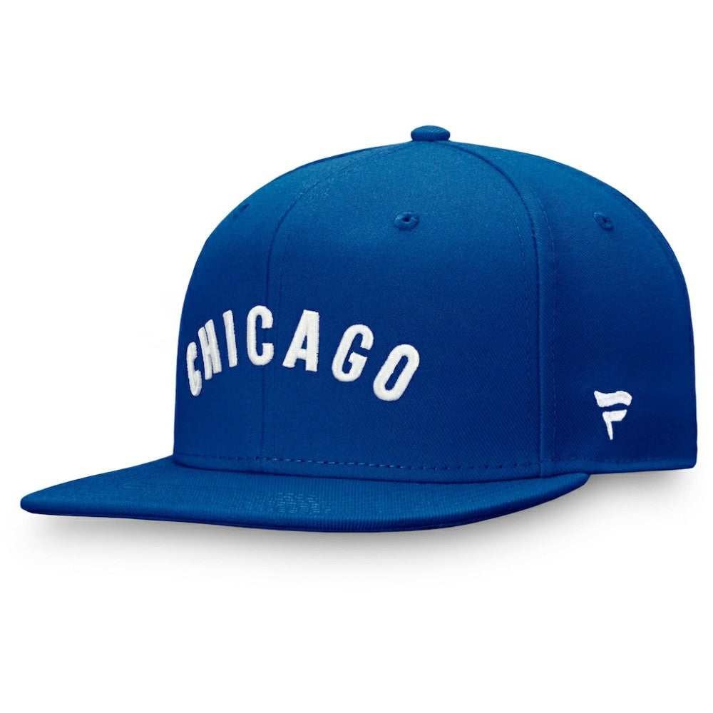 Chicago Cubs Cooperstown Collection Fitted Hat - Royal