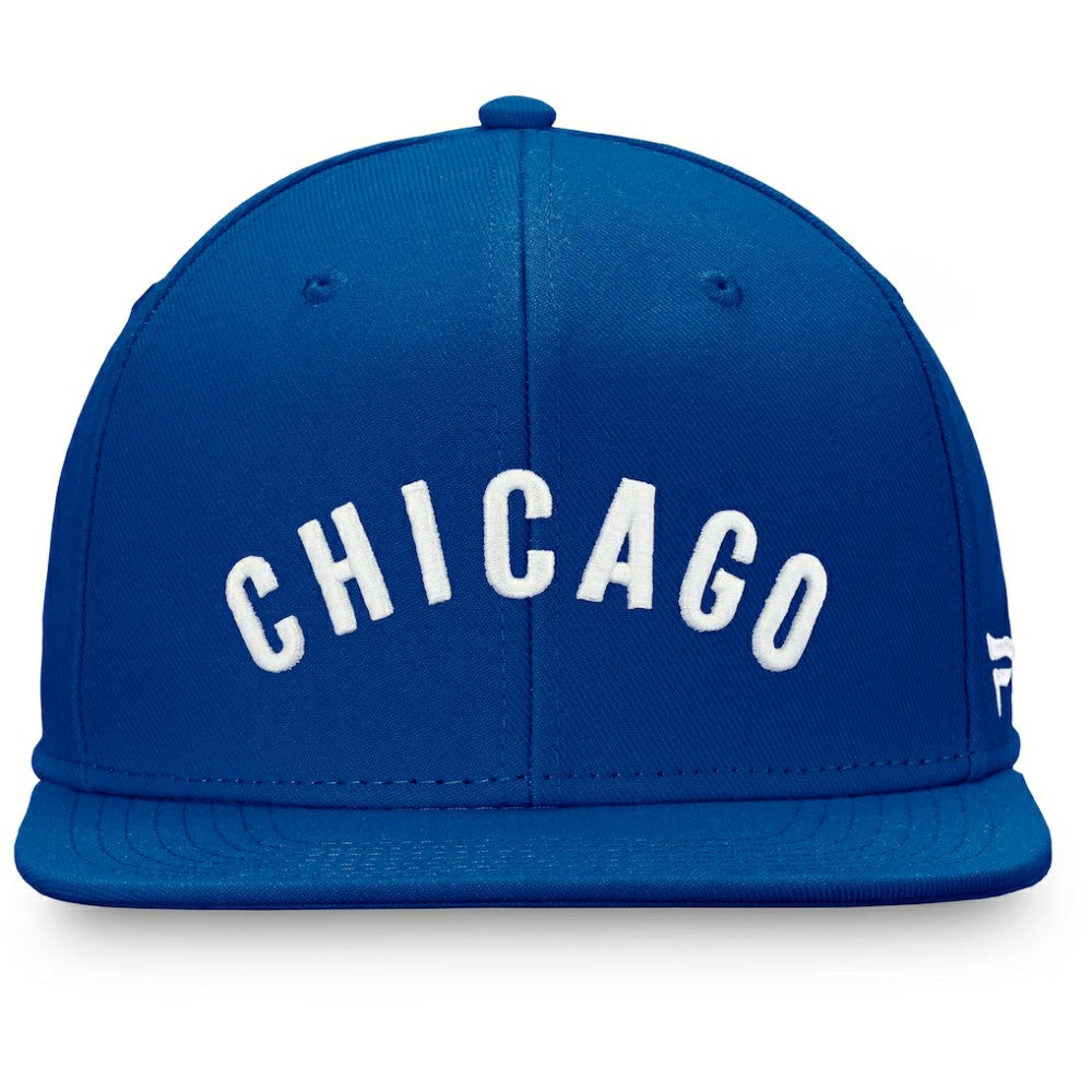 Chicago Cubs Cooperstown Collection Fitted Hat - Royal