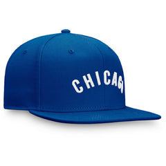Chicago Cubs Cooperstown Collection Fitted Hat - Royal