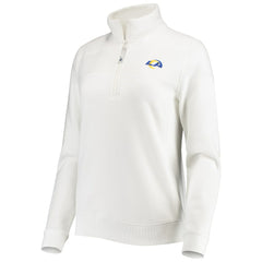 NFL Los Angeles Rams Vineyard Vines Women's Shep Shirt Quarter-Zip Sweatshirt