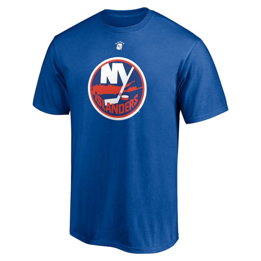 Glenn Resch New York Islanders Fanatics Authentic Stack Retired Player Nickname & Number T-Shirt
