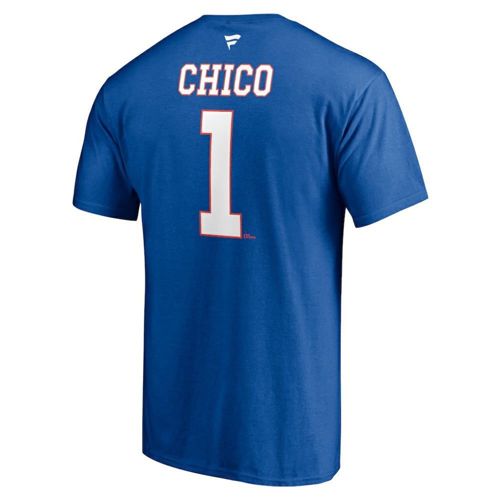 Glenn Resch New York Islanders Fanatics Authentic Stack Retired Player Nickname & Number T-Shirt