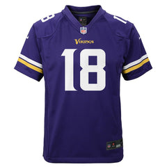 NFL Minnesota Vikings Justin Jefferson  Youth Game Jersey