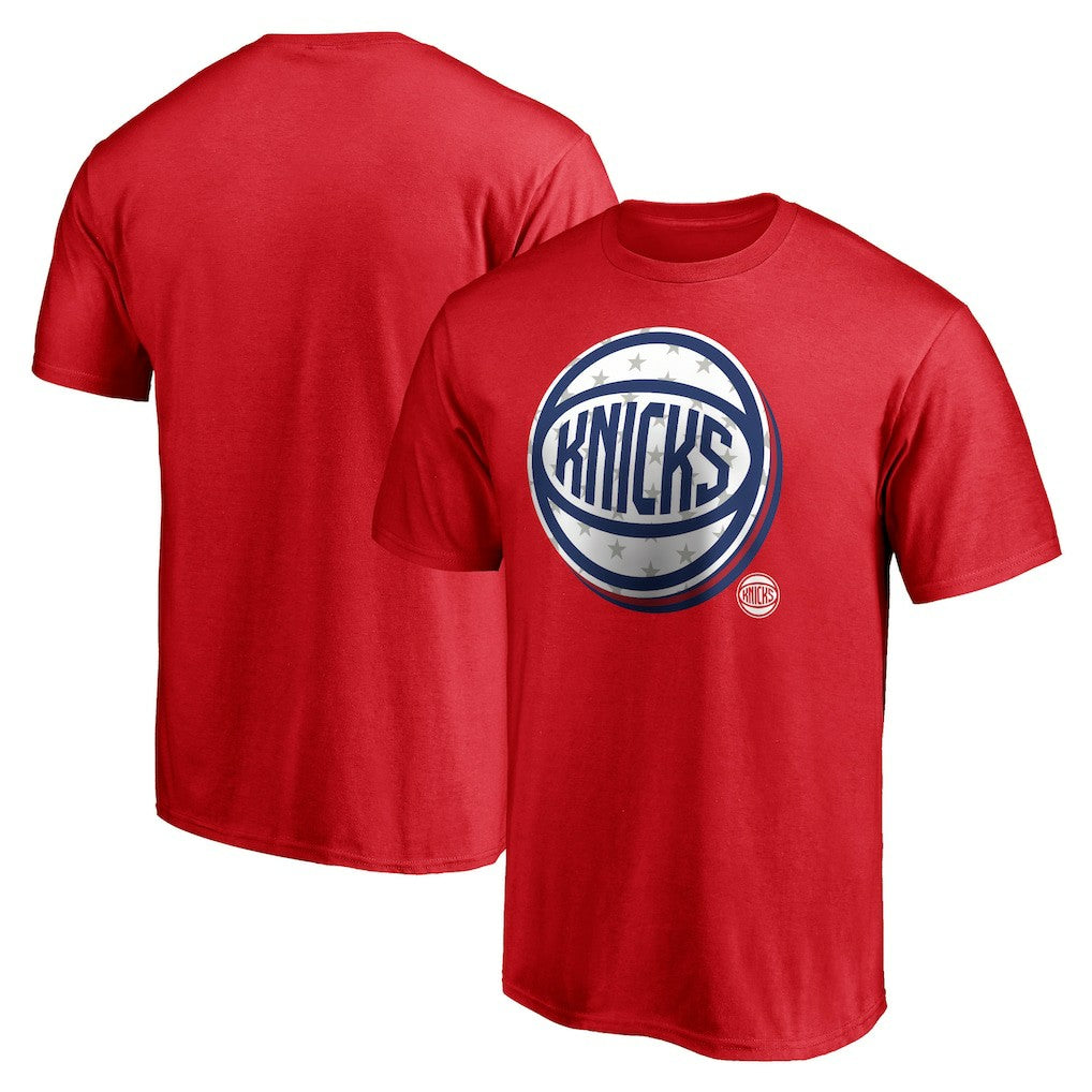 New York Knicks Red White & Team T-Shirt - Red cheap