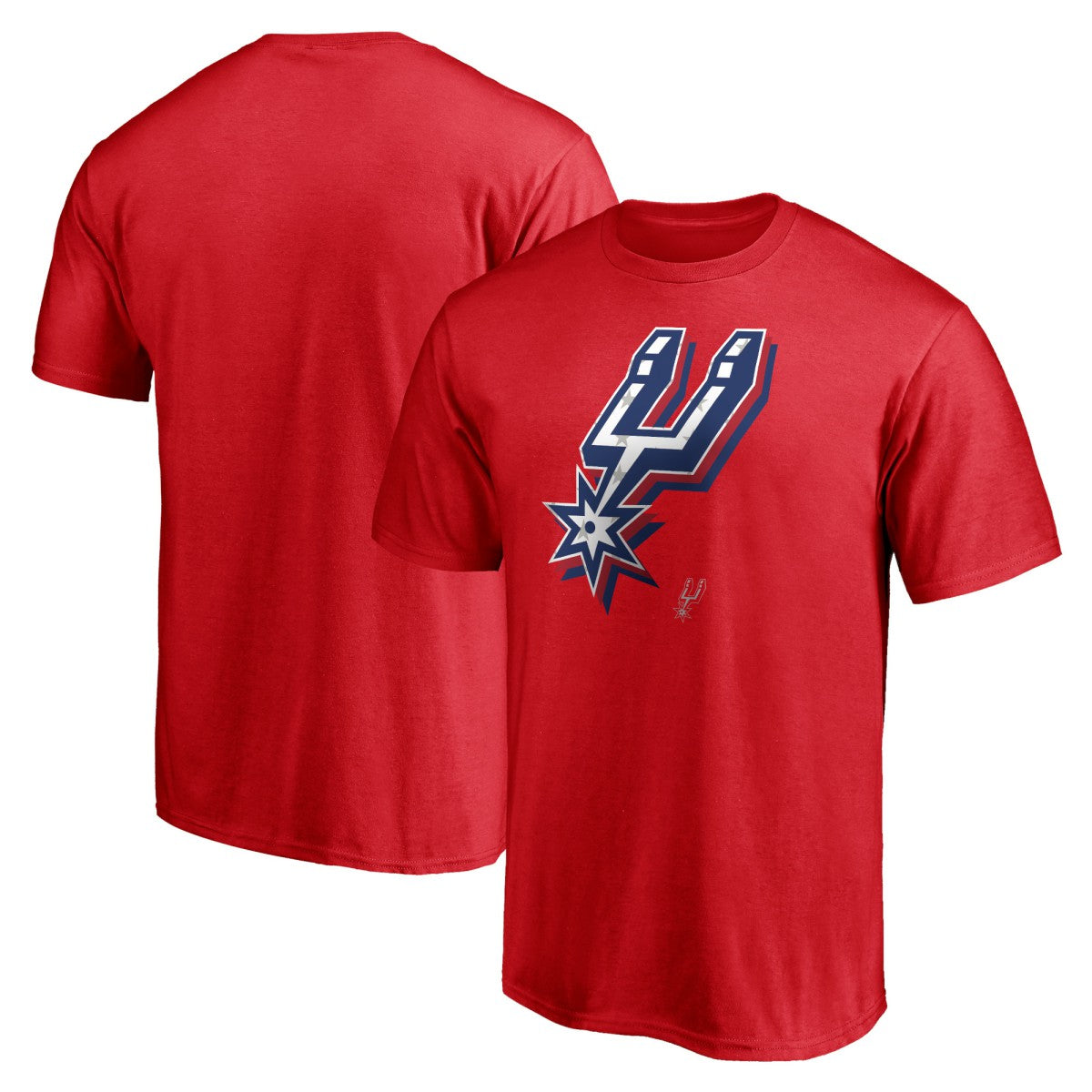 San Antonio Spurs Red White & Team T-Shirt - Red on sale