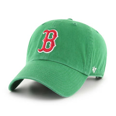 Boston Red Sox Clean Up Adjustable Hat - Green | 47 brand