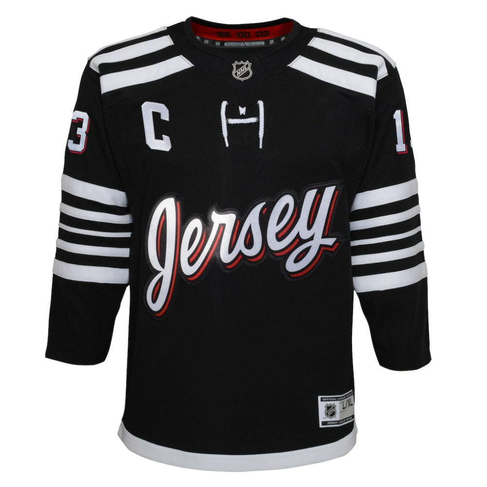 Nico Hischier New Jersey Devils Youth 2021/22 Alternate Premier Player Jersey