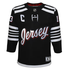 Nico Hischier New Jersey Devils Youth 2021/22 Alternate Premier Player Jersey