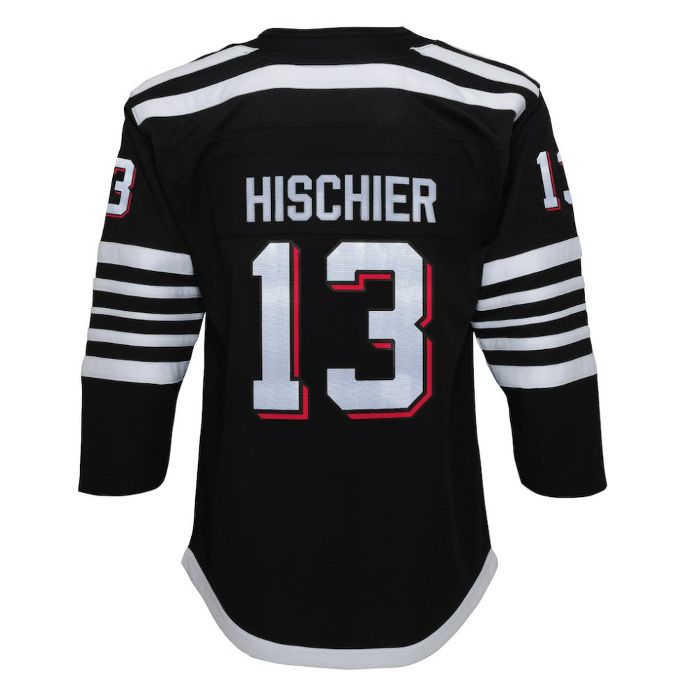 Nico Hischier New Jersey Devils Youth 2021/22 Alternate Premier Player Jersey