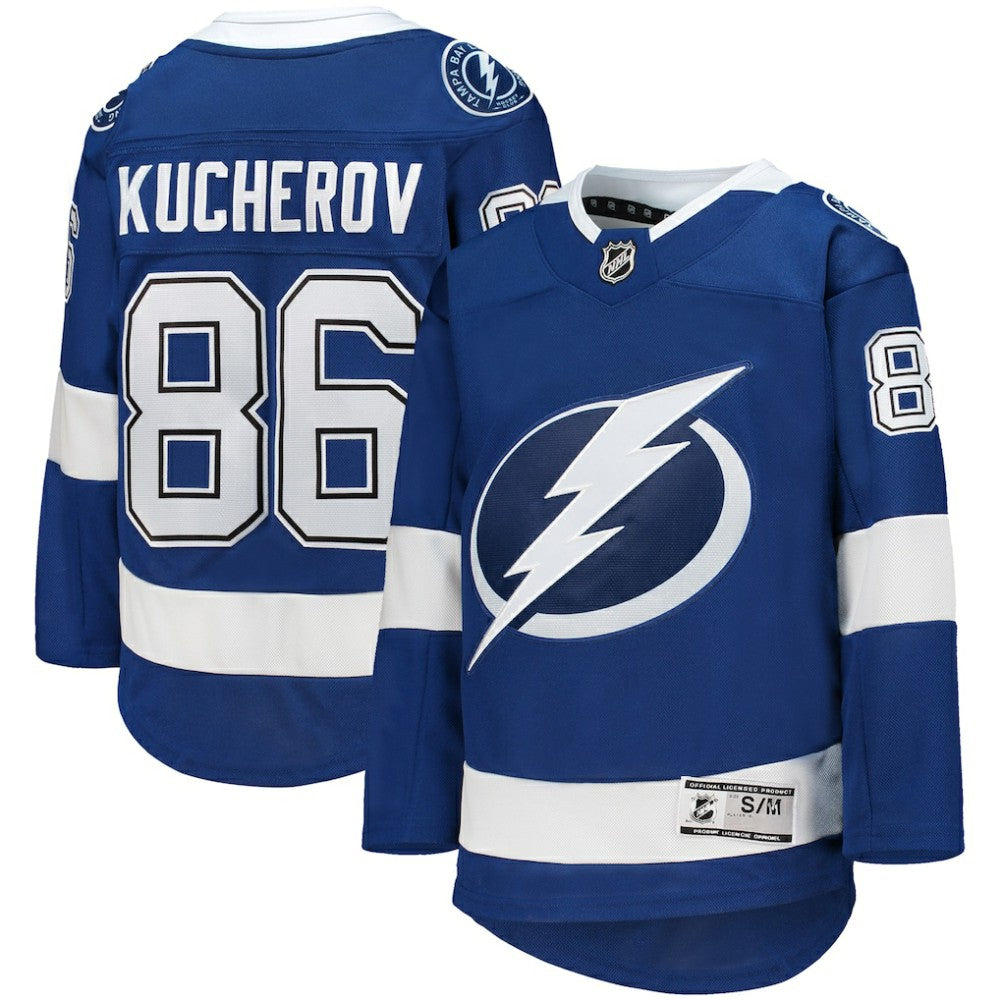 Nikita Kucherov Tampa Bay Lightning Youth Home Premier Player Jersey