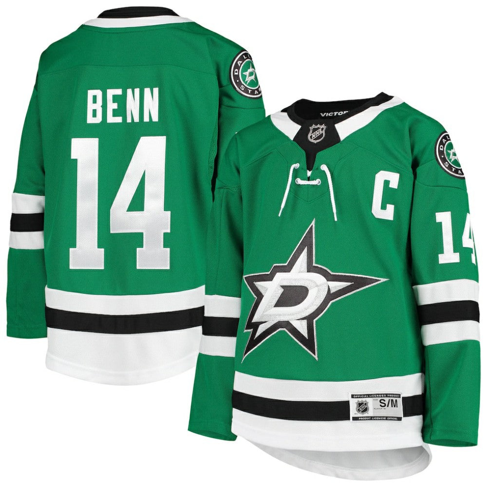 Jamie Benn Dallas Stars Youth Home Premier Player Jersey