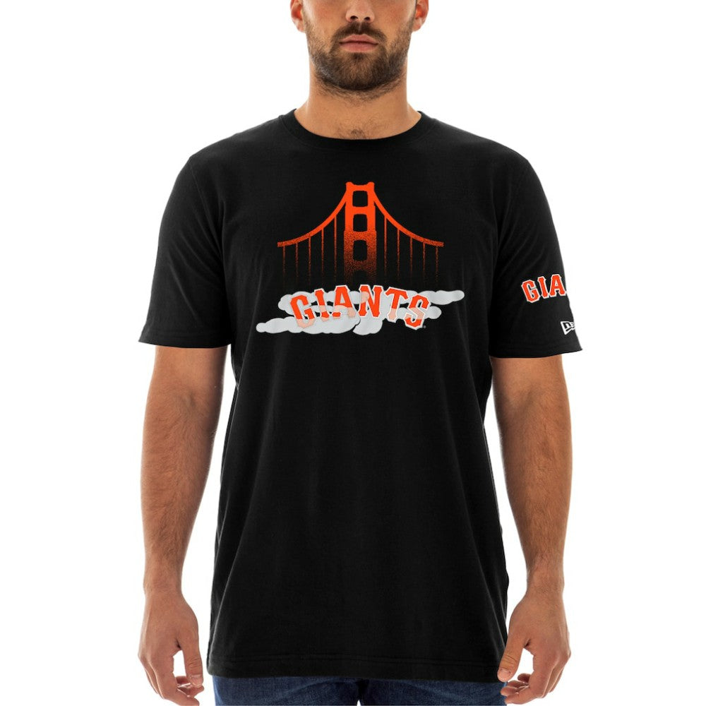 San Francisco Giants City Connect Big & Tall T-Shirt - Black | New Era