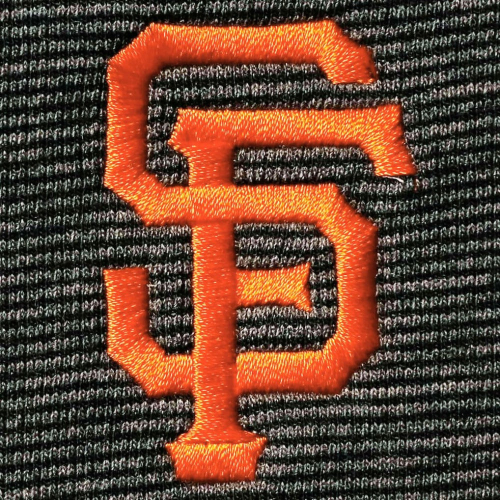 San Francisco Giants Vineyard Vines Saltwater Quarter-Zip Jacket - Charcoal