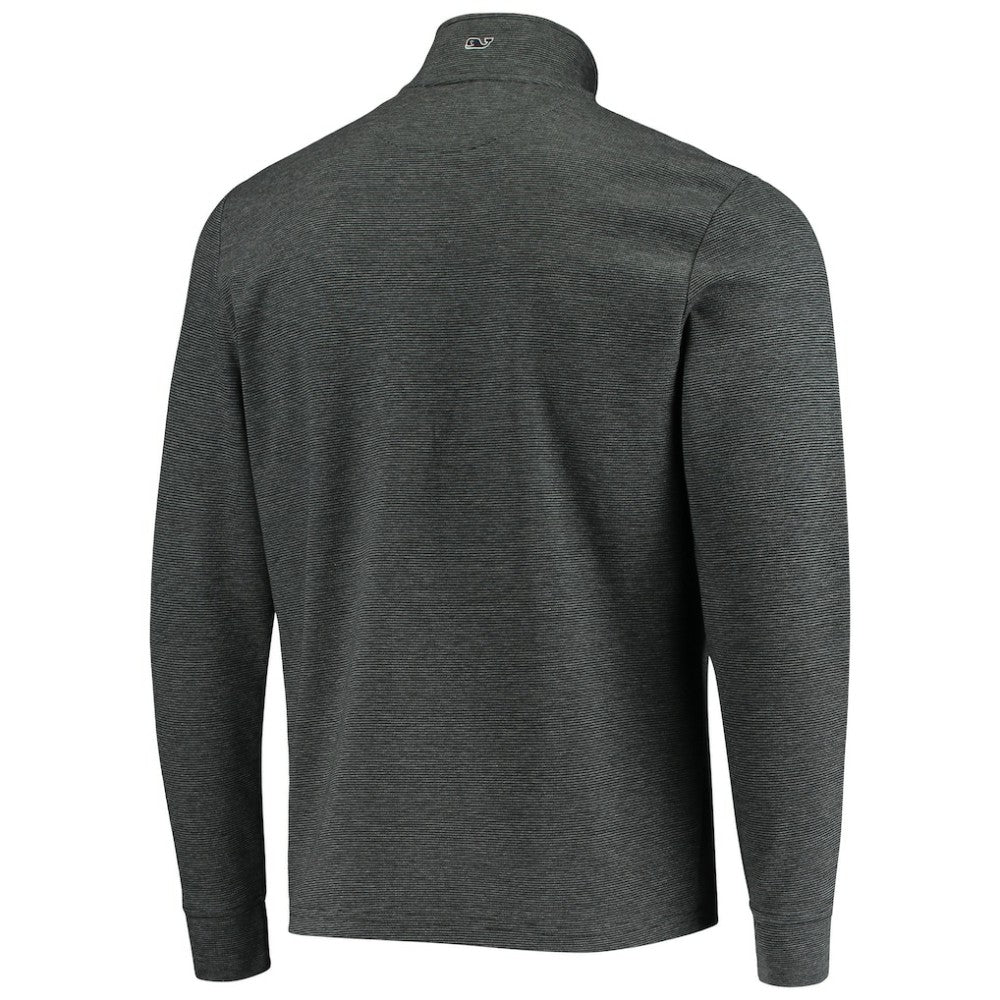 Chicago White Sox Vineyard Vines Saltwater Quarter-Zip Jacket - Charcoal