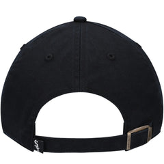 Chicago White Sox Youth Team Logo Clean Up Adjustable Hat - Black | 47 brand