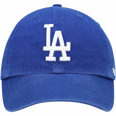 Los Angeles Dodgers Youth Team Logo Clean Up Adjustable Hat - Royal | 47 brand