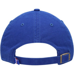 Texas Rangers Youth Team Logo Clean Up Adjustable Hat - Royal | 47 brand