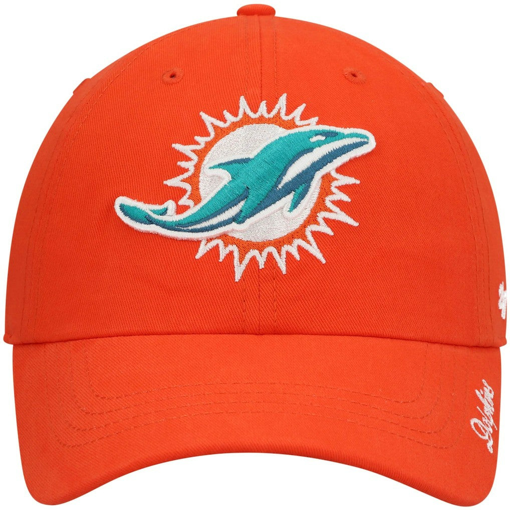 NFL Miami Dolphins '47 Women's Miata Clean Up Secondary Logo Adjustable Hat