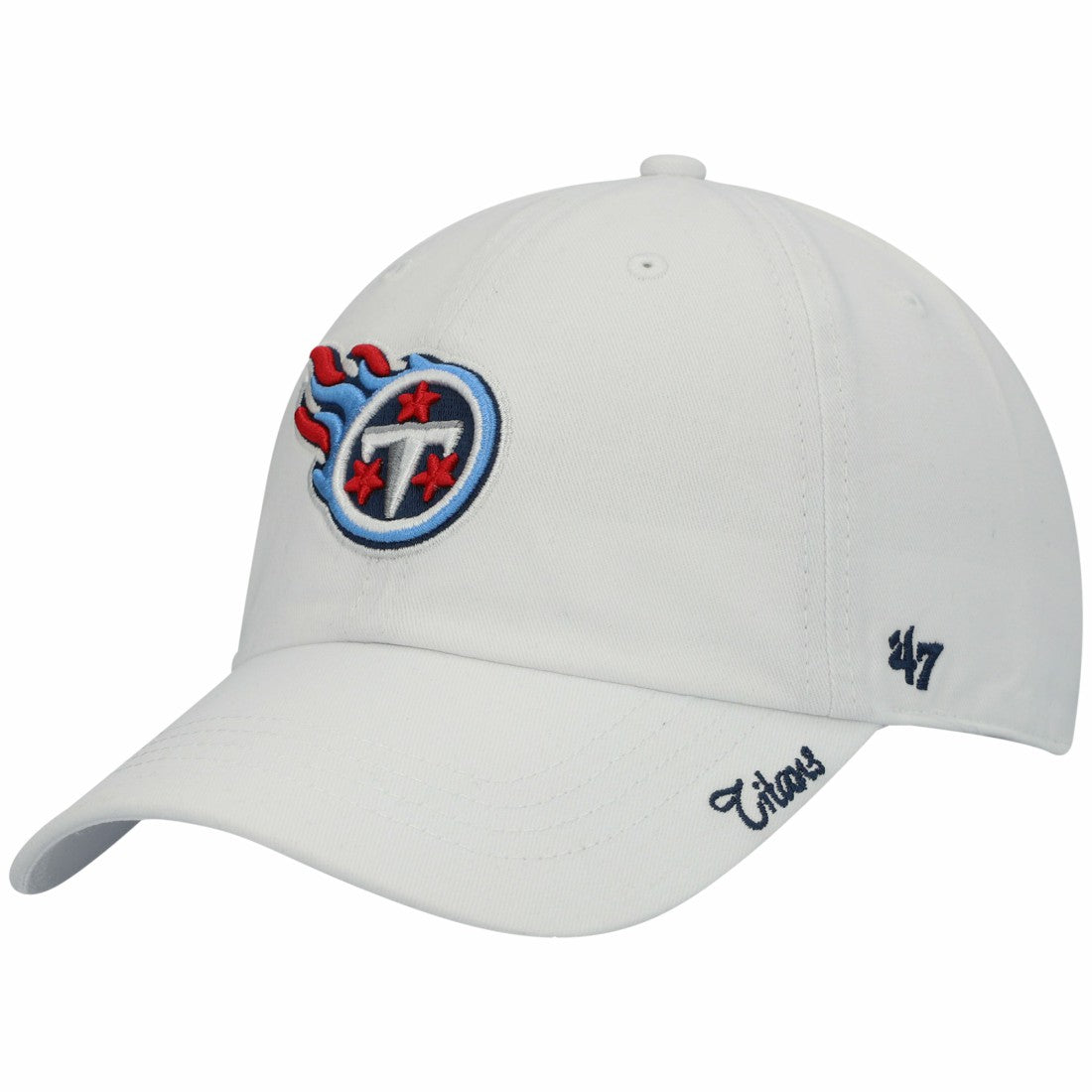 NFL Tennessee Titans '47 Women's Team Miata Clean Up Adjustable Hat