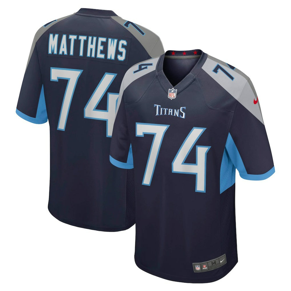 NFL Tennessee Titans Bruce Matthews  Retired Player Jersey