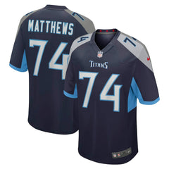 NFL Tennessee Titans Bruce Matthews  Retired Player Jersey