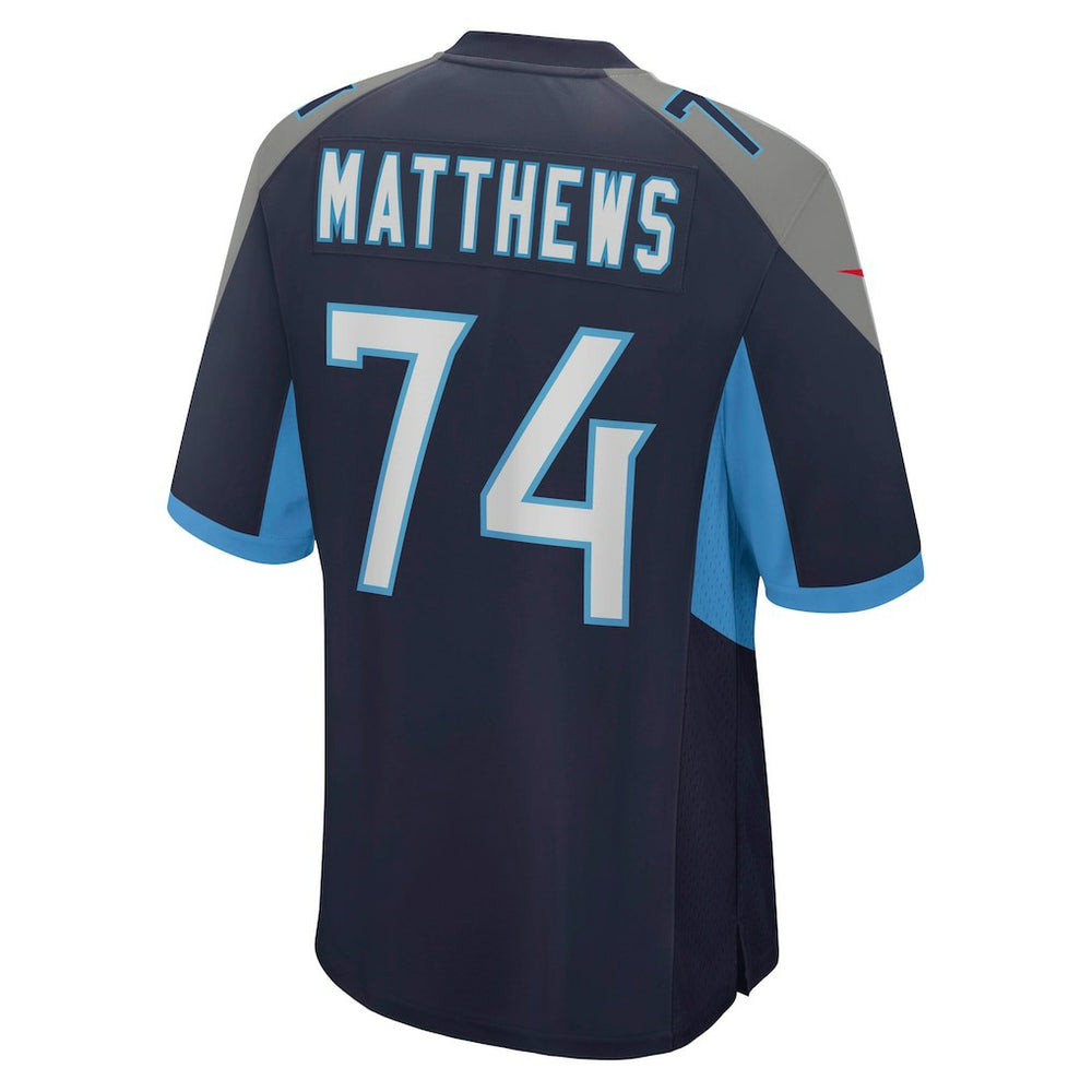 NFL Tennessee Titans Bruce Matthews  Retired Player Jersey