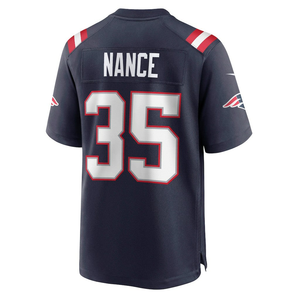 NFL New England Patriots Jim Nance  Retired Player Jersey