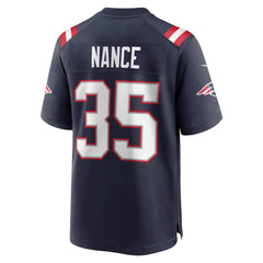 NFL New England Patriots Jim Nance  Retired Player Jersey