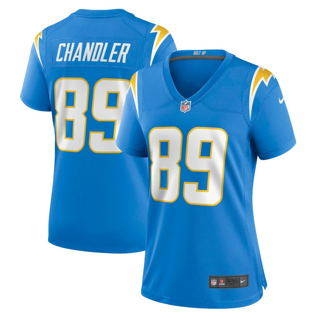 NFL Los Angeles Chargers Wes Chandler  Women's Retired Player Jersey