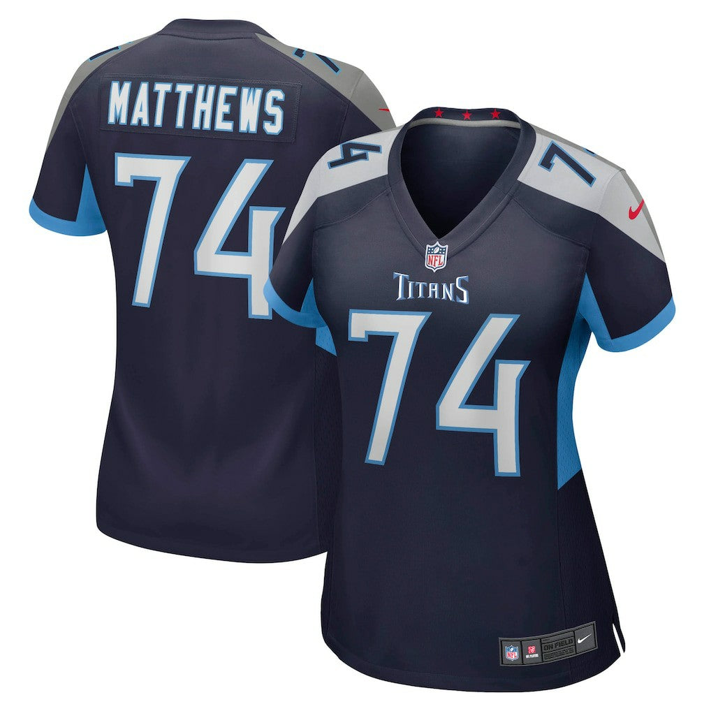 NFL Tennessee Titans Bruce Matthews  Women's Retired Player Jersey