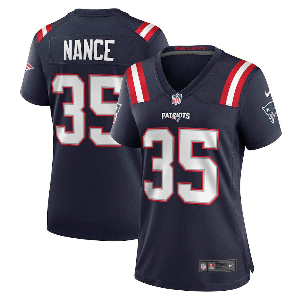 NFL New England Patriots Jim Nance  Women's Retired Player Jersey