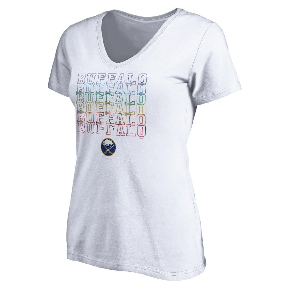 Buffalo Sabres Women's City Pride V-Neck T-Shirt