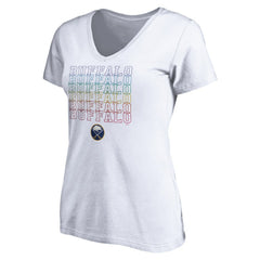 Buffalo Sabres Women's City Pride V-Neck T-Shirt