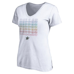 Dallas Stars Women's City Pride V-Neck T-Shirt