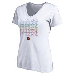 Ottawa Senators Women's City Pride V-Neck T-Shirt