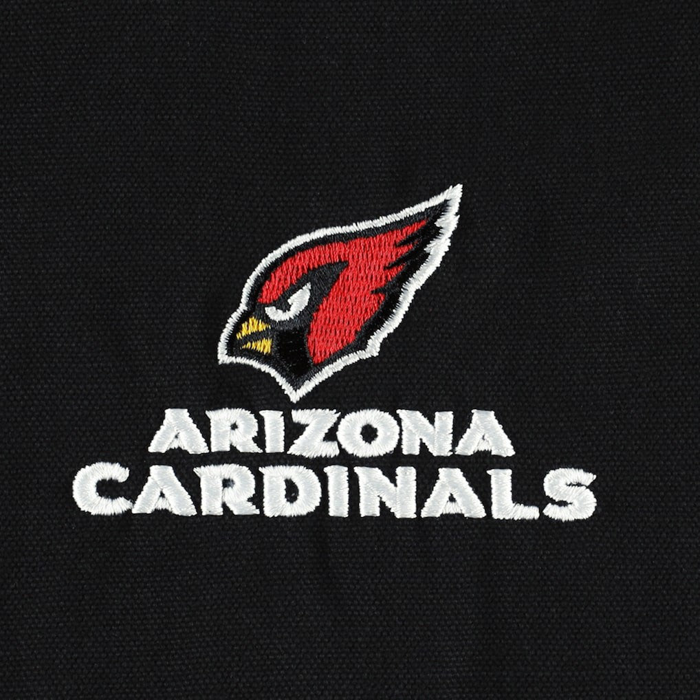 NFL Arizona Cardinals Dunbrooke Big & Tall Dakota Canvas Hoodie Full-Zip Jacket