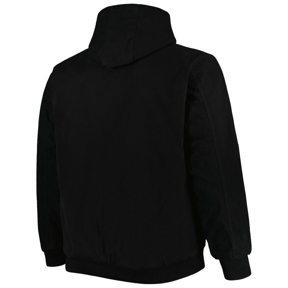 NFL Minnesota Vikings Dunbrooke Big & Tall Dakota Canvas Hoodie Full-Zip Jacket