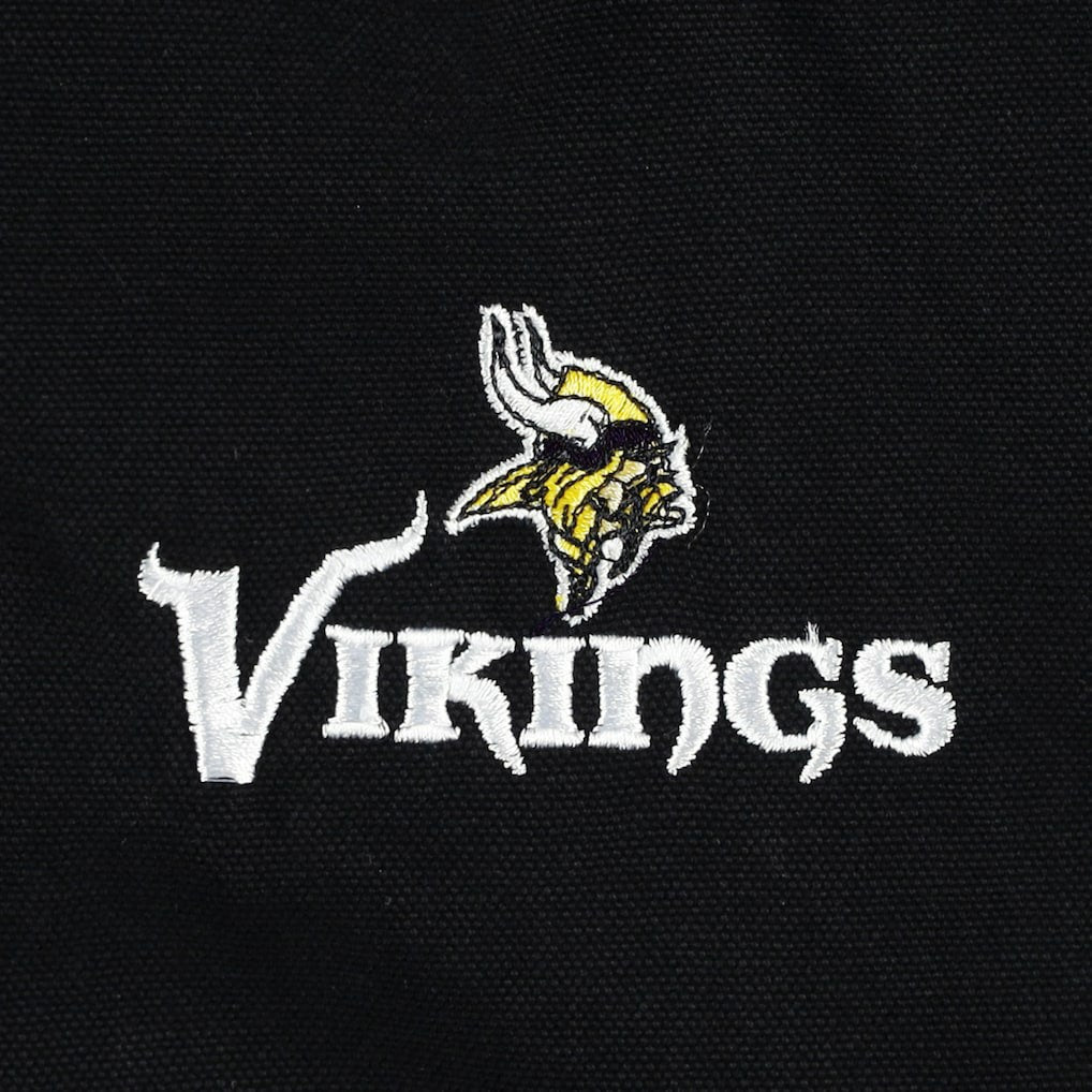 NFL Minnesota Vikings Dunbrooke Big & Tall Dakota Canvas Hoodie Full-Zip Jacket