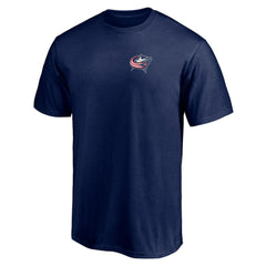 Columbus Blue Jackets Number One Dad Logo T-Shirt