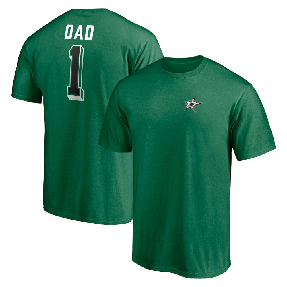Dallas Stars Number One Dad Logo T-Shirt
