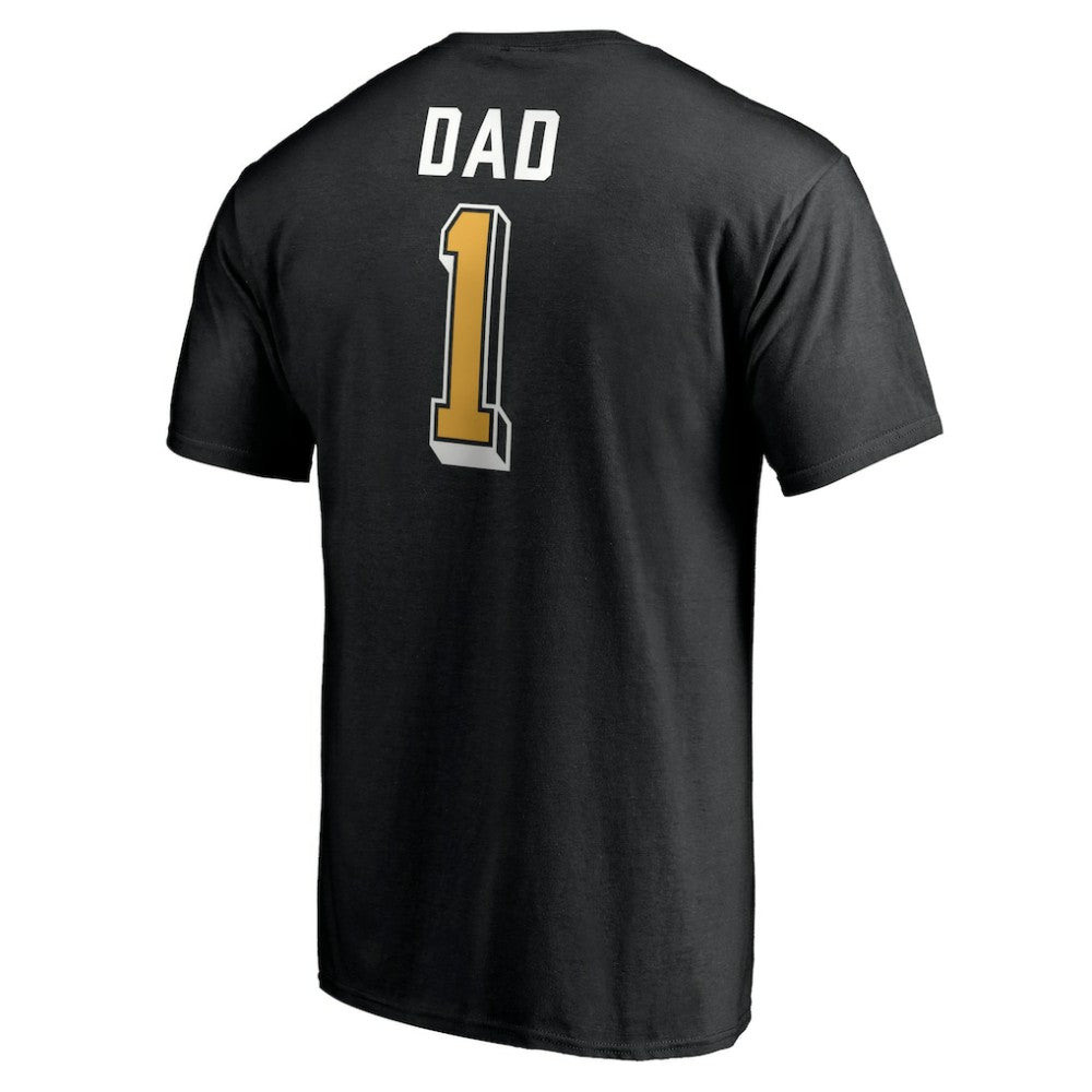 Pittsburgh Penguins Number One Dad Logo T-Shirt