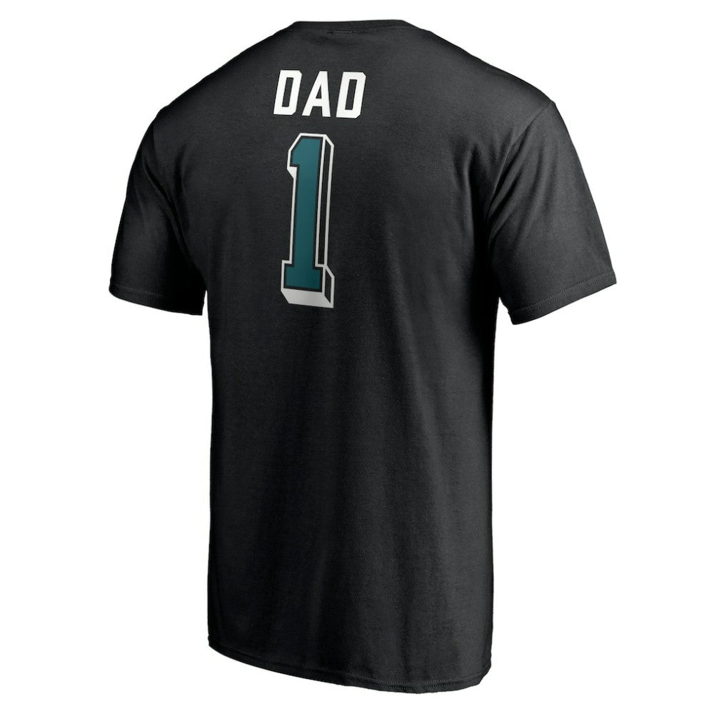 San Jose Sharks Number One Dad Logo T-Shirt