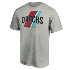 Arizona Diamondbacks Team Prep T-Shirt - Heathered Gray