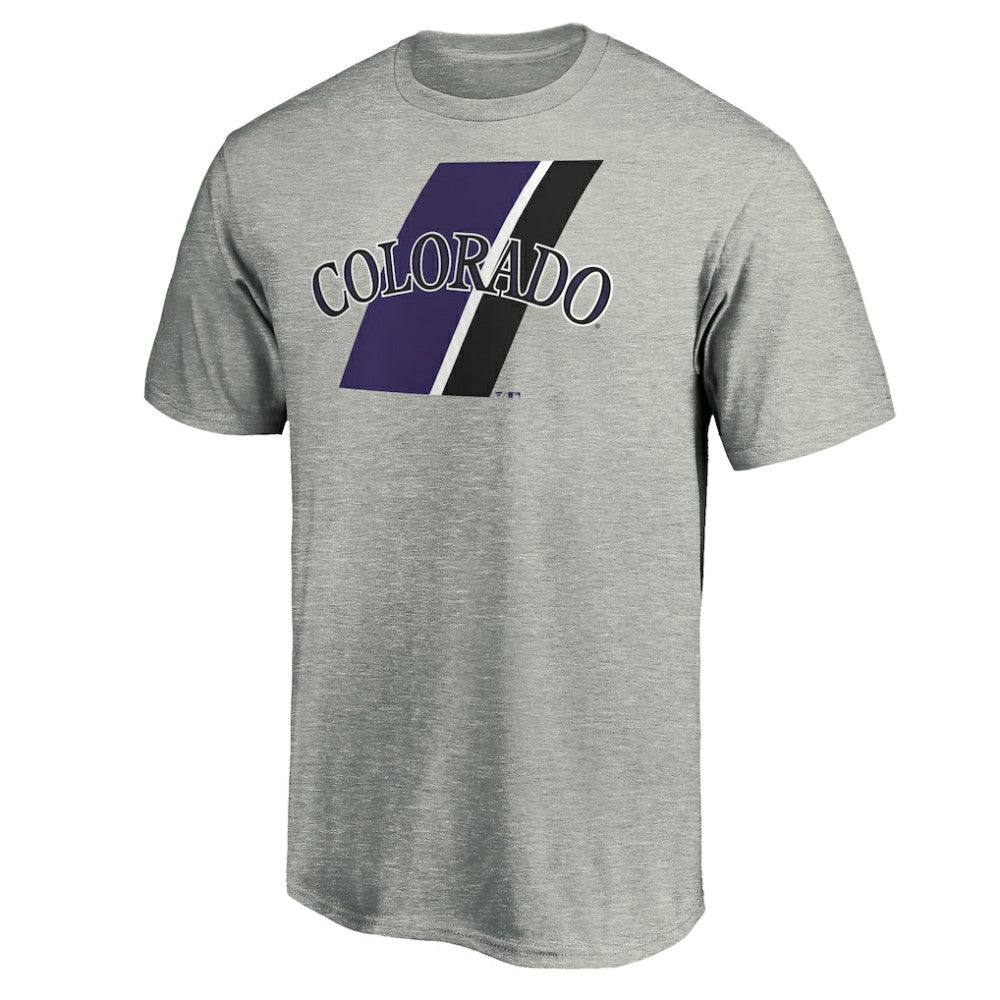 Colorado Rockies Team Prep T-Shirt - Heathered Gray