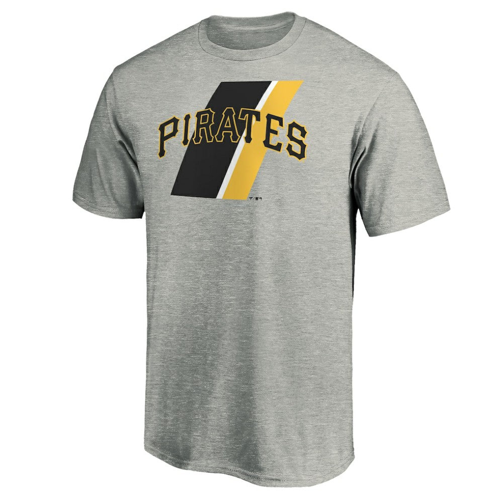 Pittsburgh Pirates Team Prep T-Shirt - Heathered Gray