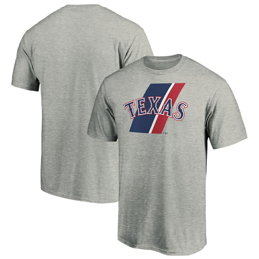 Texas Rangers Team Prep T-Shirt - Heathered Gray