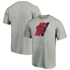 Washington Nationals Team Prep T-Shirt - Heathered Gray