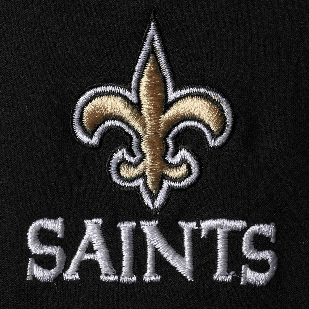 NFL New Orleans Saints Dunbrooke Shag Tri-Blend Full-Zip Raglan Hoodie